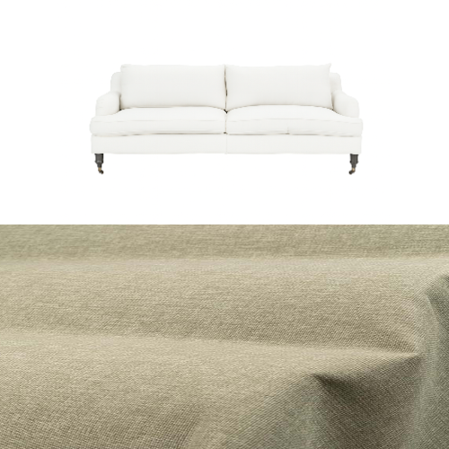 Klädsel till soffa Fogia Edward 2.5 sits svängd Tyg Lido