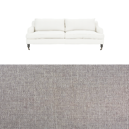 Klädsel till soffa Fogia Edward 2.5 sits svängd Tyg Linea