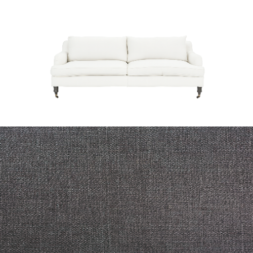 Klädsel till soffa Fogia Edward 2.5 sits svängd Tyg Linea