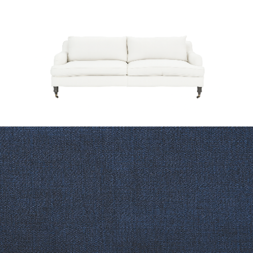 Klädsel till soffa Fogia Edward 2.5 sits svängd Tyg Linea