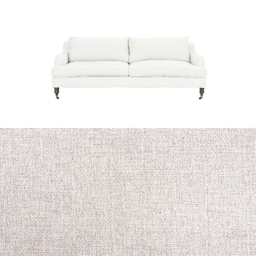 Klädsel till soffa Fogia Edward 2.5 sits svängd Tyg Linea