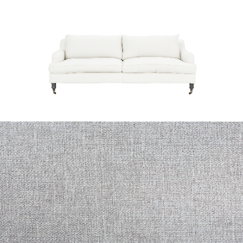 Klädsel till soffa Fogia Edward 2.5 sits svängd Tyg Linea