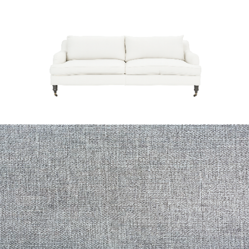 Klädsel till soffa Fogia Edward 2.5 sits svängd Tyg Linea