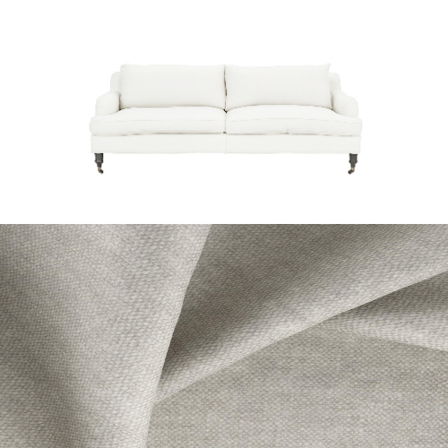 Klädsel till soffa Fogia Edward 2.5 sits svängd Tyg Lucca