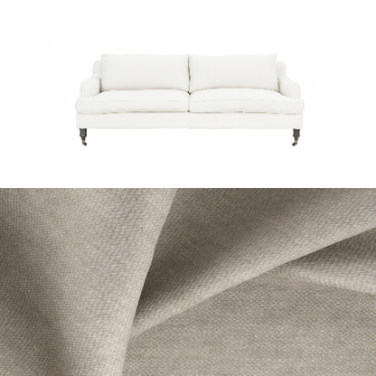 Klädsel till soffa Fogia Edward 2.5 sits svängd Tyg Lucca