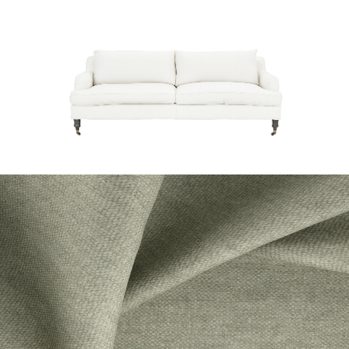 Klädsel till soffa Fogia Edward 2.5 sits svängd Tyg Lucca