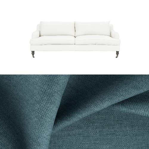 Klädsel till soffa Fogia Edward 2.5 sits svängd Tyg Lucca