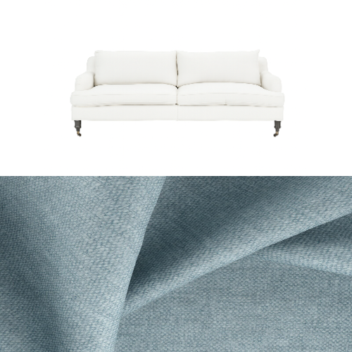 Klädsel till soffa Fogia Edward 2.5 sits svängd Tyg Lucca