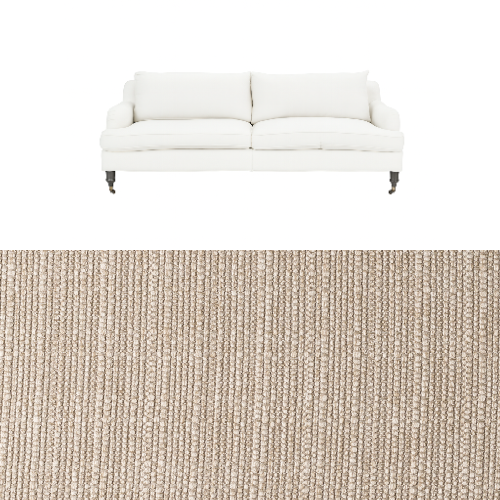 Klädsel till soffa Fogia Edward 2.5 sits svängd Tyg Madeira