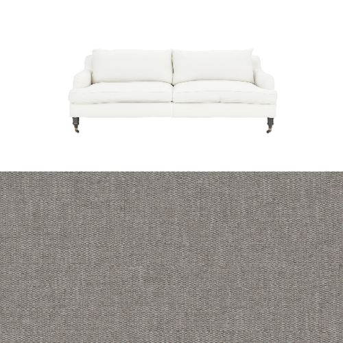 Klädsel till soffa Fogia Edward 2.5 sits svängd Tyg Perfecto