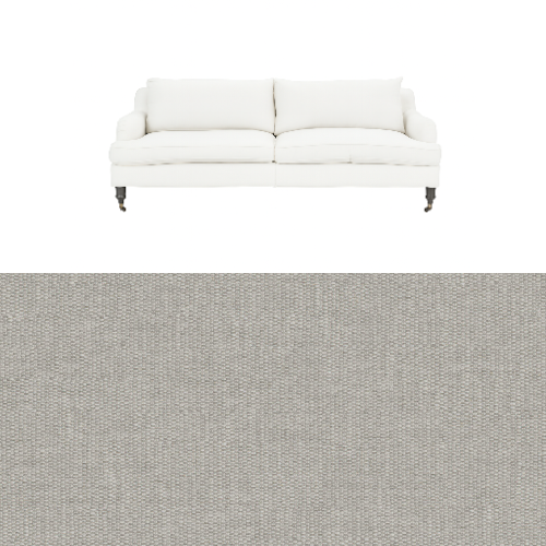 Klädsel till soffa Fogia Edward 2.5 sits svängd Tyg Perfecto