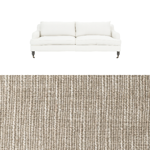 Klädsel till soffa Fogia Edward 2.5 sits svängd Tyg Picasso