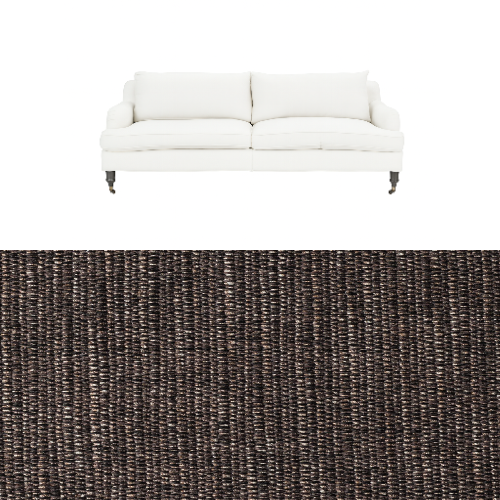 Klädsel till soffa Fogia Edward 2.5 sits svängd Tyg Picasso