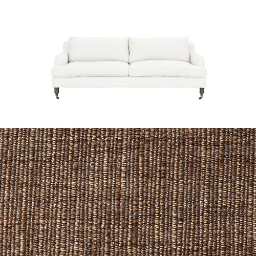 Klädsel till soffa Fogia Edward 2.5 sits svängd Tyg Picasso