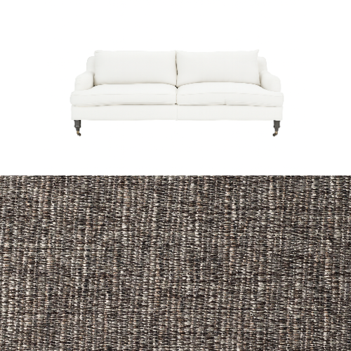 Klädsel till soffa Fogia Edward 2.5 sits svängd Tyg Picasso