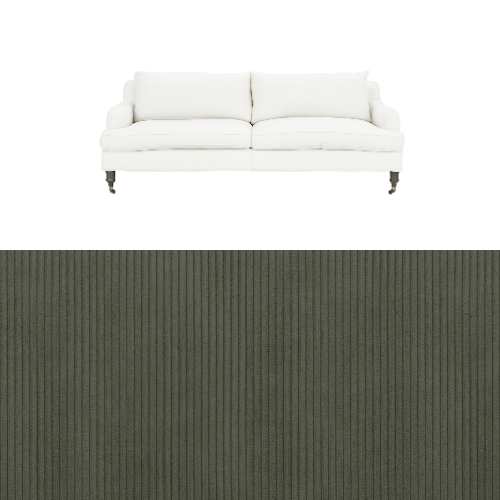 Klädsel till soffa Fogia Edward 2.5 sits svängd Tyg Tariro