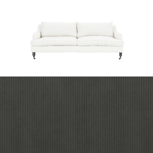 Klädsel till soffa Fogia Edward 2.5 sits svängd Tyg Tariro