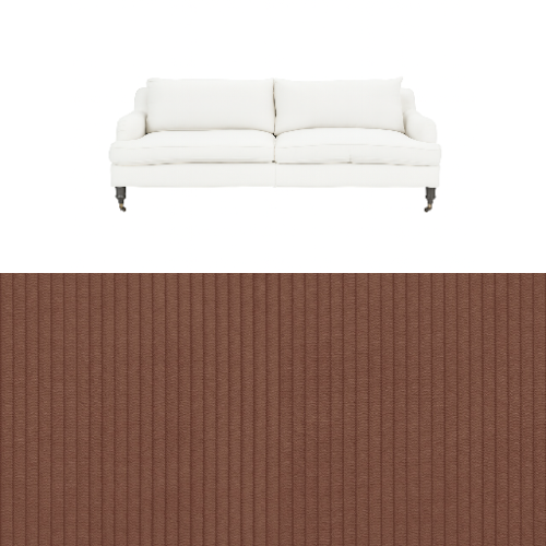Klädsel till soffa Fogia Edward 2.5 sits svängd Tyg Tariro