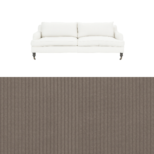 Klädsel till soffa Fogia Edward 2.5 sits svängd Tyg Tariro