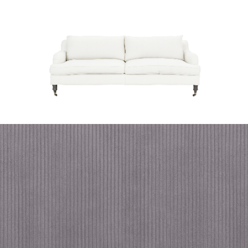 Klädsel till soffa Fogia Edward 2.5 sits svängd Tyg Tariro