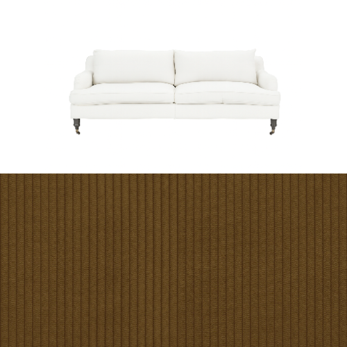 Klädsel till soffa Fogia Edward 2.5 sits svängd Tyg Tariro
