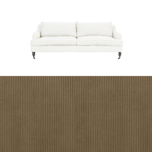 Klädsel till soffa Fogia Edward 2.5 sits svängd Tyg Tariro