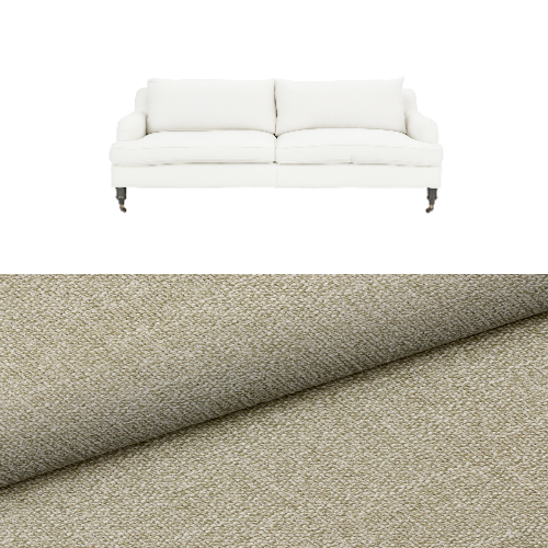 Klädsel till soffa Fogia Edward 2.5 sits svängd Tyg Tulia