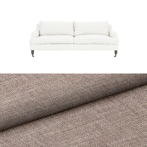 Klädsel till soffa Fogia Edward 2.5 sits svängd Tyg Tulia