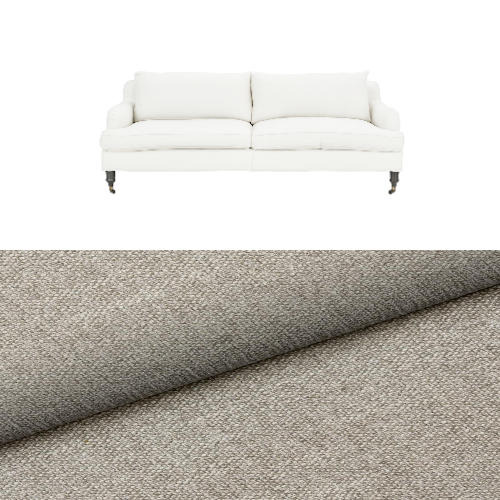 Klädsel till soffa Fogia Edward 2.5 sits svängd Tyg Tulia