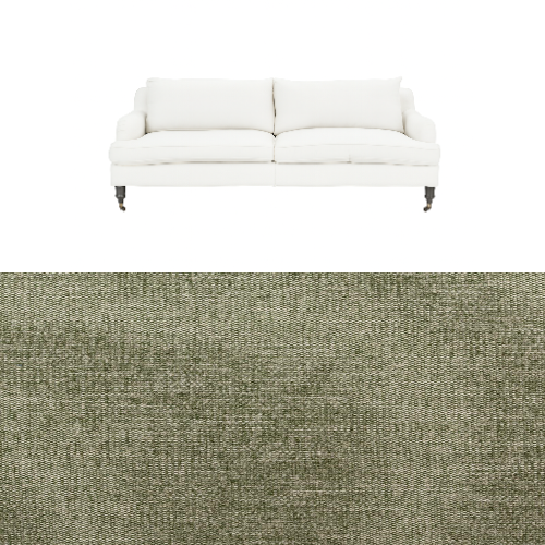 Klädsel till soffa Fogia Edward 2.5 sits svängd Tyg Tulia