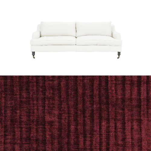 Klädsel till soffa Fogia Edward 2.5 sits svängd Tyg Vamos