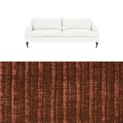 Klädsel till soffa Fogia Edward 2.5 sits svängd Tyg Vamos