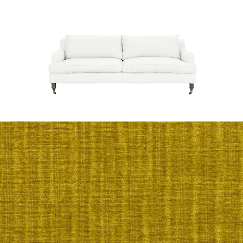 Klädsel till soffa Fogia Edward 2.5 sits svängd Tyg Vamos