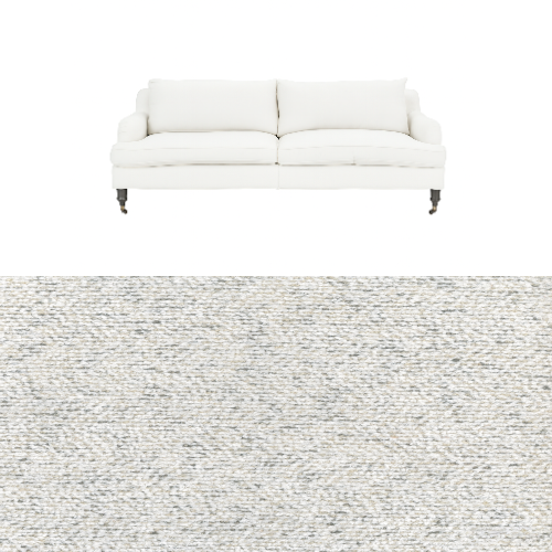 Klädsel till soffa Fogia Edward 2.5 sits svängd Tyg Venus