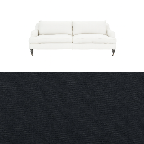 Klädsel till soffa Fogia Edward 2.5 sits svängd Tyg Vesper