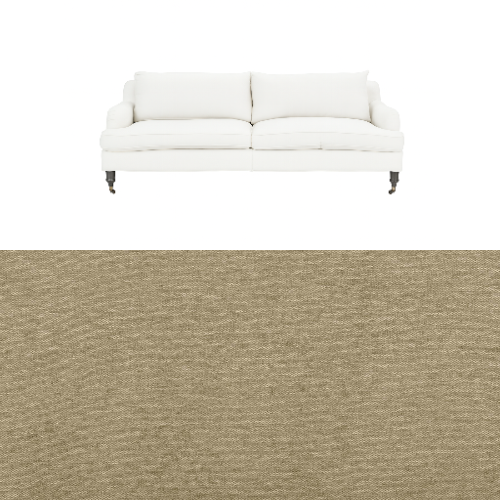 Klädsel till soffa Fogia Edward 2.5 sits svängd Tyg Vesper