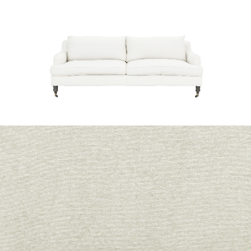 Klädsel till soffa Fogia Edward 2.5 sits svängd Tyg Vesper