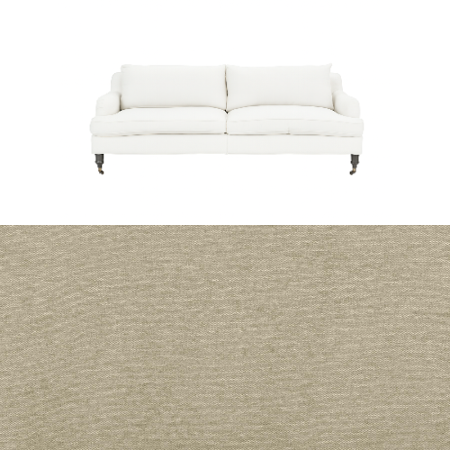 Klädsel till soffa Fogia Edward 2.5 sits svängd Tyg Vesper