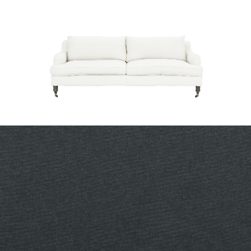 Klädsel till soffa Fogia Edward 2.5 sits svängd Tyg Vesper