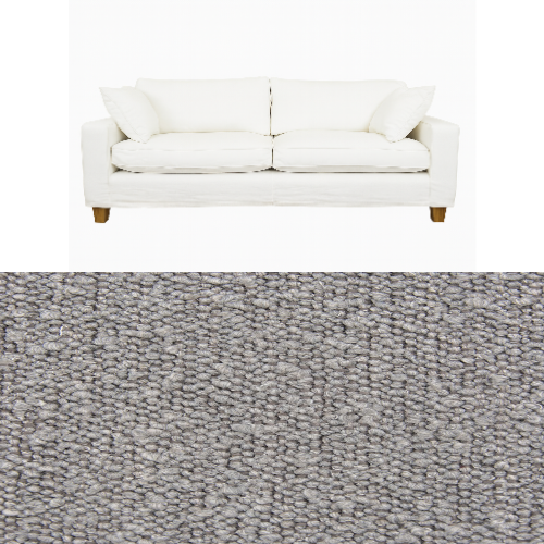 Klädsel till soffa Fogia Jazz Tyg Ascot bouclé