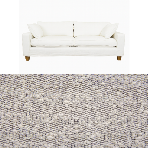 Klädsel till soffa Fogia Jazz Tyg Ascot bouclé