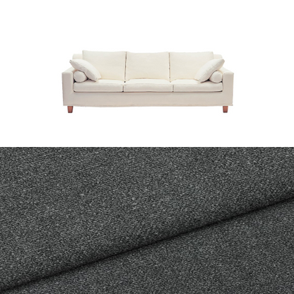 Klädsel till soffa Fogia Morris 3 sits Tyg Angola bouclé