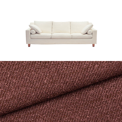 Klädsel till soffa Fogia Morris 3 sits Tyg Angola bouclé