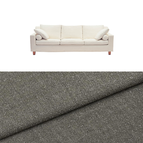 Klädsel till soffa Fogia Morris 3 sits Tyg Angola bouclé