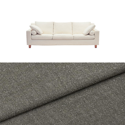 Klädsel till soffa Fogia Morris 3 sits Tyg Angola bouclé