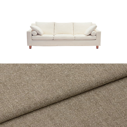 Klädsel till soffa Fogia Morris 3 sits Tyg Angola bouclé