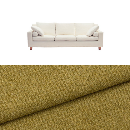 Klädsel till soffa Fogia Morris 3 sits Tyg Angola bouclé