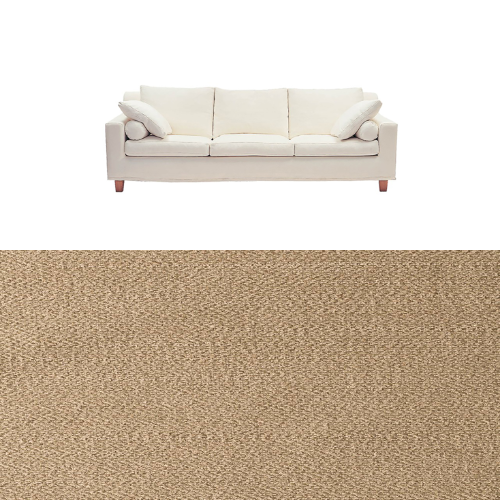 Klädsel till soffa Fogia Morris 3 sits Tyg Apollo