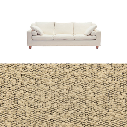 Klädsel till soffa Fogia Morris 3 sits Tyg Ascot bouclé