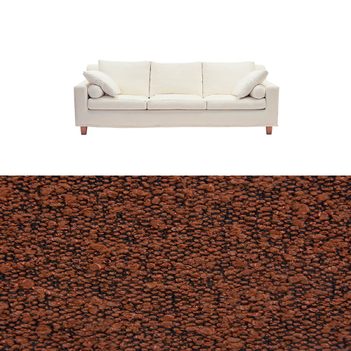 Klädsel till soffa Fogia Morris 3 sits Tyg Ascot bouclé